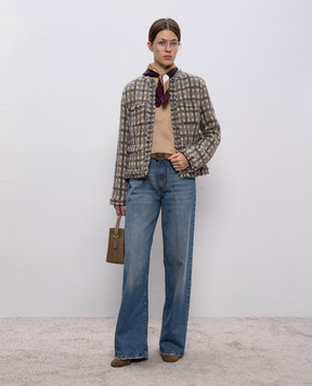 Ballantyne Blue jeans with a worn effect BLT198UCTDF
