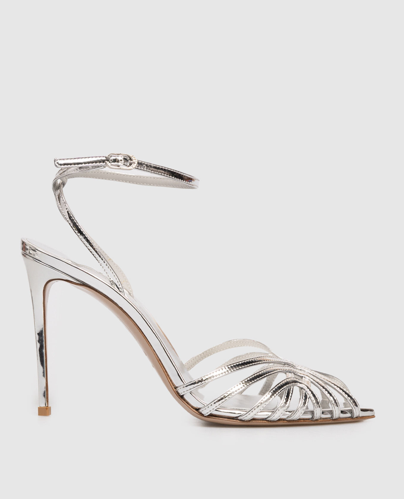 

Silver sandals EMBRACE Le Silla