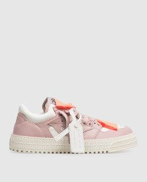 Off-White Pink 3.0 Court combo sneakers OF06206102