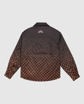 Sprayground Children's brown jacket with gradient effect SPY1561