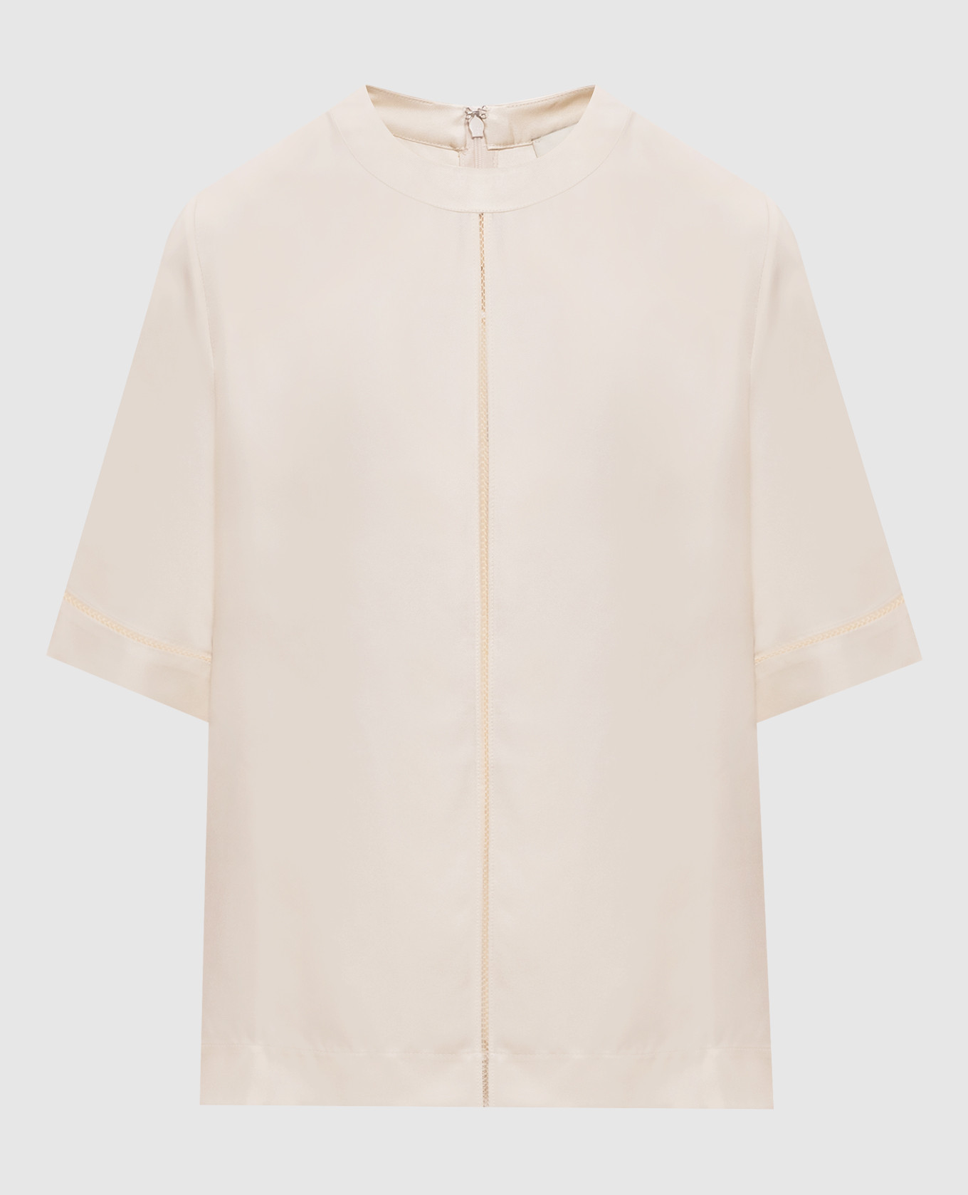 

Beige HAVANA silk blouse Loulou de Saison