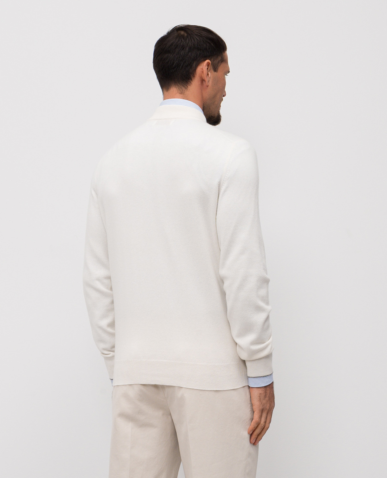 

White cashmere jumper Brunello Cucinelli