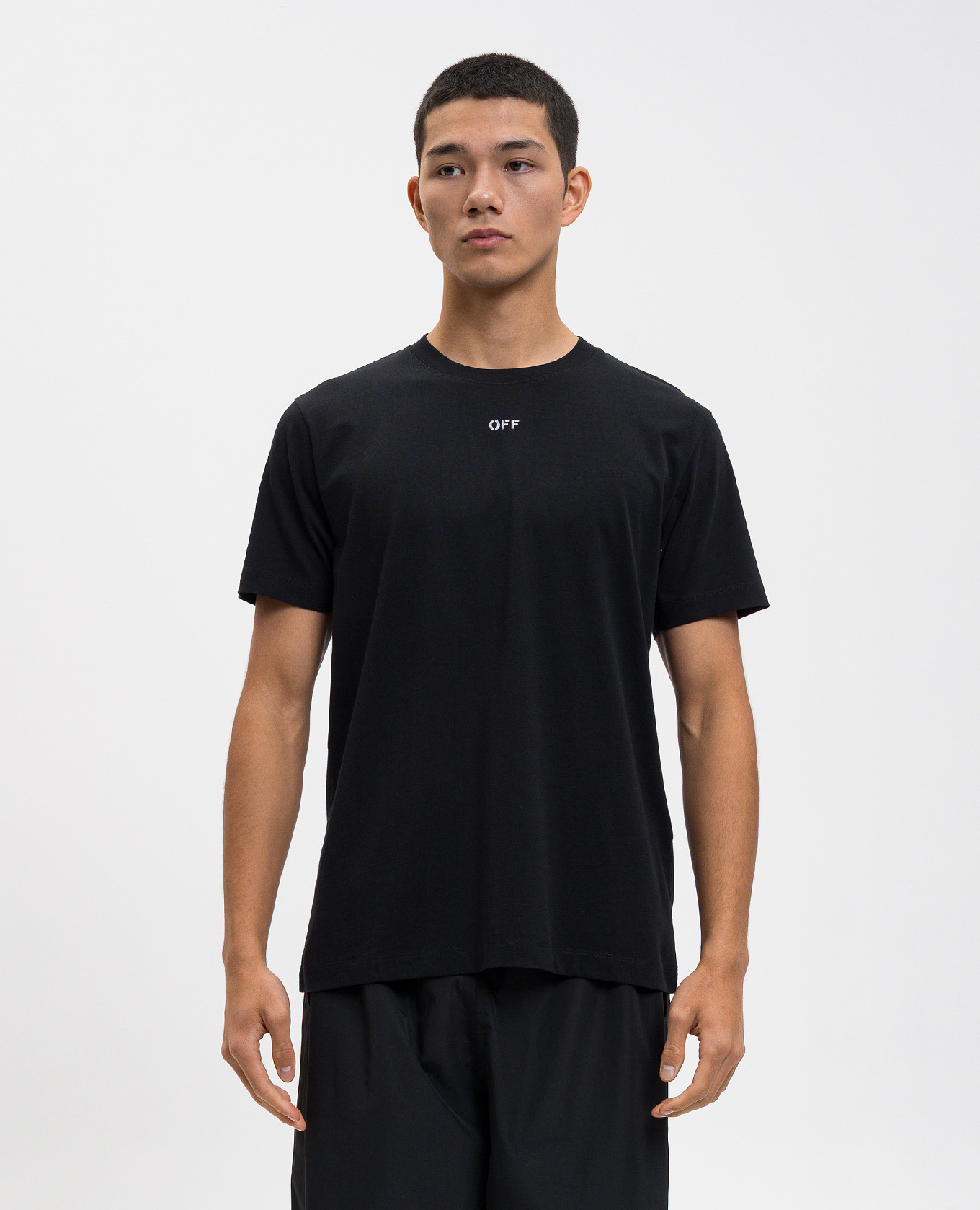 

Black Newspaper Arrow T-shirt Off-White