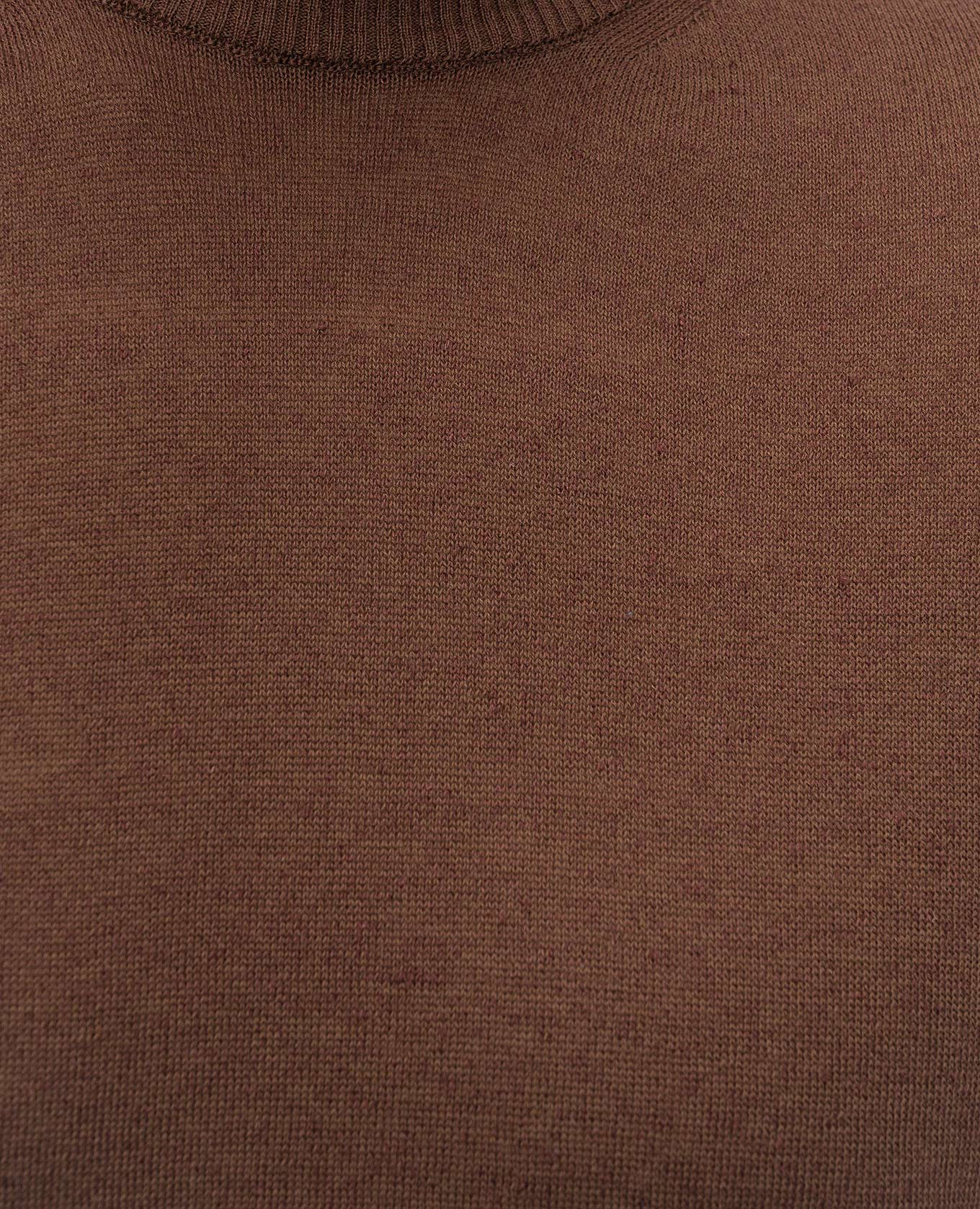 

Brown linen t-shirt Morgano