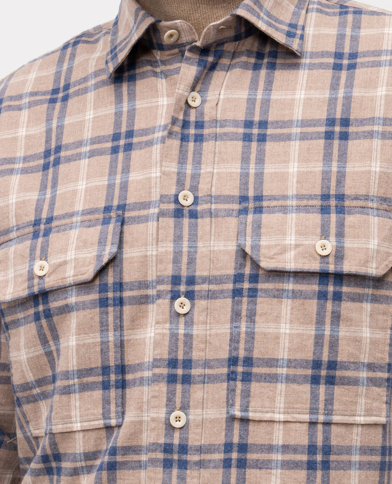 

Brown checkered shirt Cashmere&Whiskey