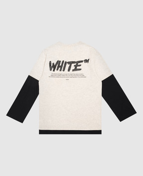 Off-White Children's gray longsleeve 44BAB005F26J001