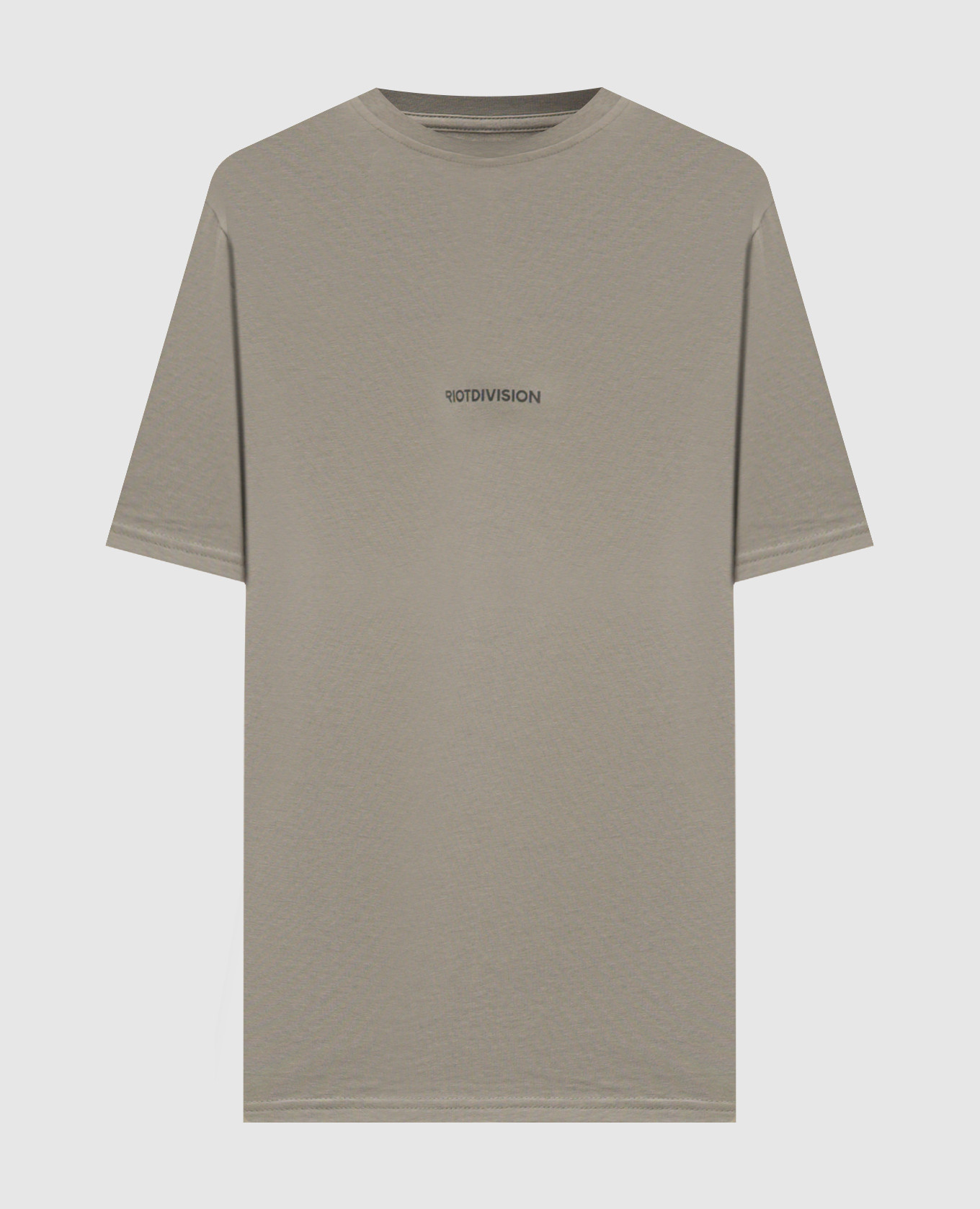 

Khaki T-shirt with logo Riotdivision