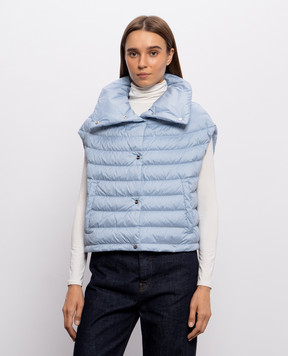 Herno Blue quilted down vest PI00184DR12915