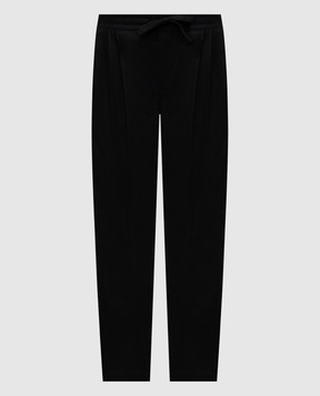 Dolce&Gabbana Black wool pants GP12PTFU21Q