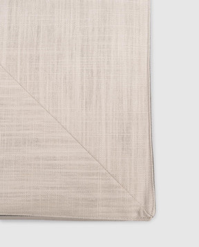 Fazzini Tablecloth khaki CORNICI CORTOVA180X1807