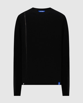 A Cold Wall Silverlink black wool sweater ACWMK206