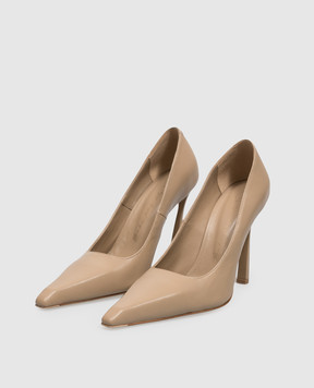 Babe Pay Pls Beige leather shoes 0205156KO