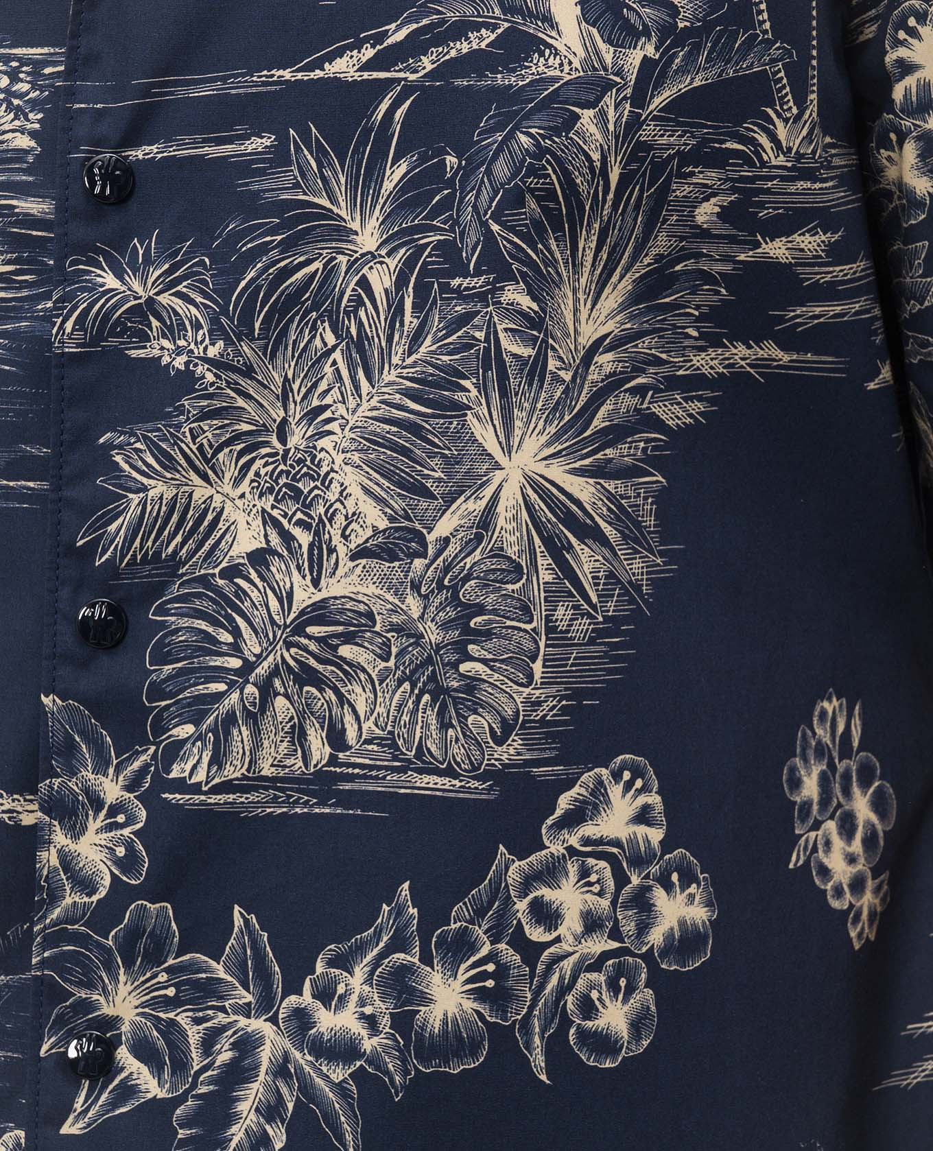 Blue printed shirt Moncler 5