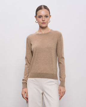 Allude Beige cashmere jumper 25570003