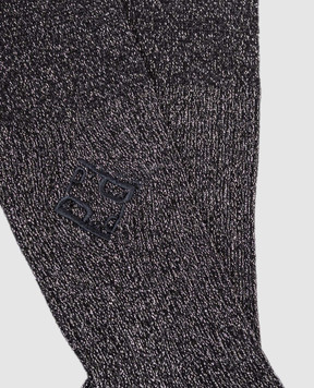 Peserico Black socks with lurex A41072C0RCC886
