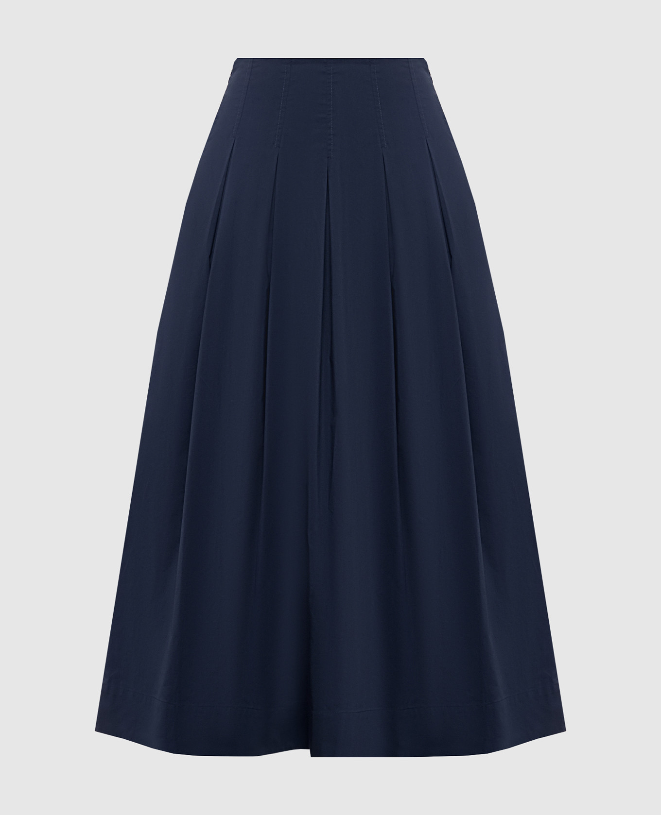 Elora blue midi skirt