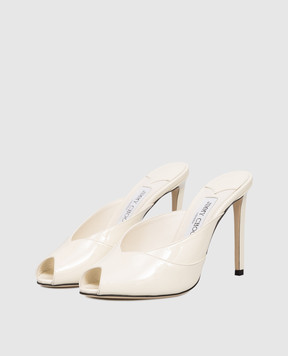 Jimmy Choo Brigitte patent leather mules BRIGITTEMULE100PAT