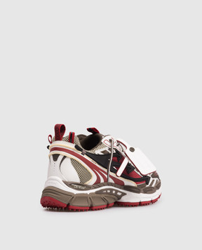 Off-White Be Right Back Mesh Logo Combo Sneakers OMIA295S26FAB002