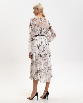 Max Mara CAMPO white silk dress MSTCAMPO