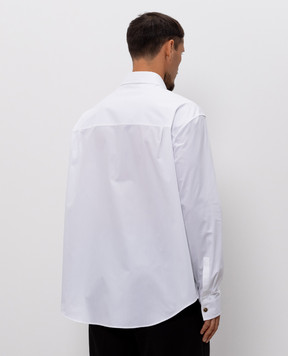 Balmain White shirt HH1HS570CG72