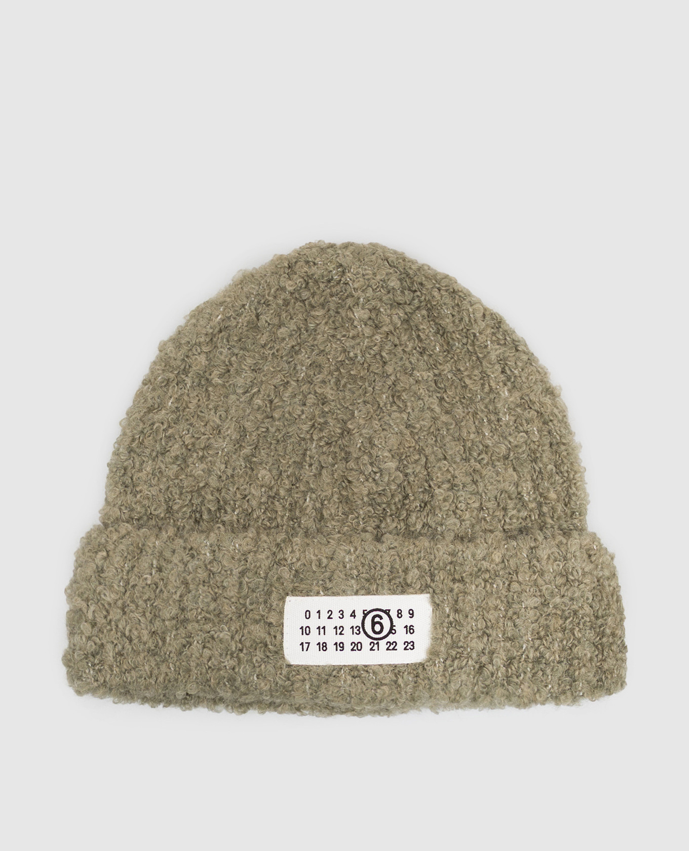 Green hat with a patch