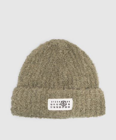 Green hat with a patch