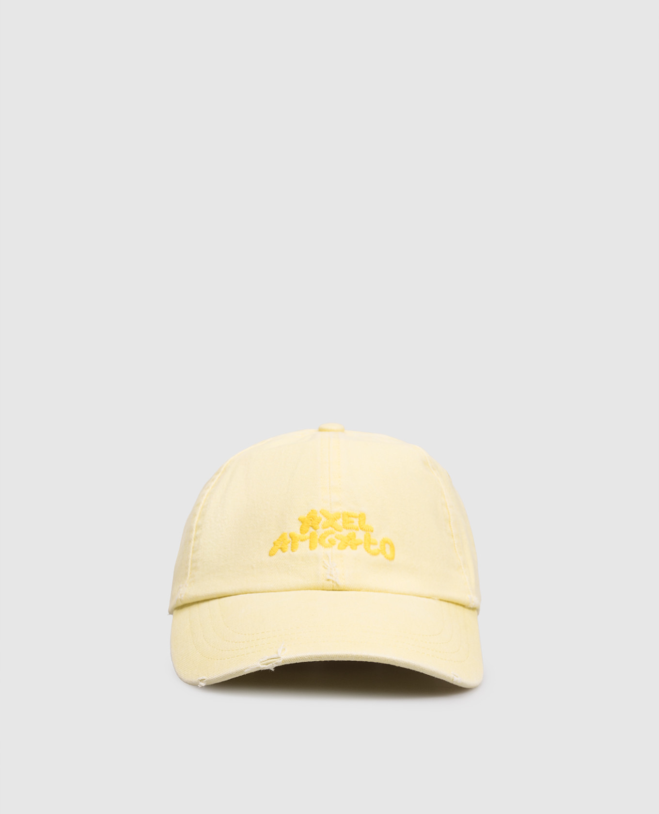 

Yellow Floral cap with logo embroidery Axel Arigato