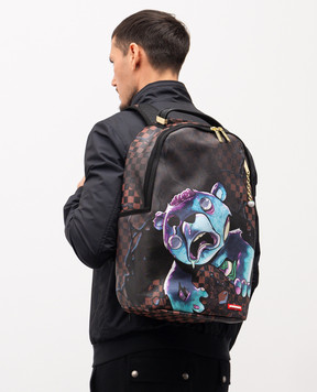 Sprayground Children's brown backpack ZOMBIE BEAR BRAINS 910B8183NSZ