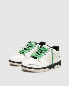 Off-White Miles Davis Out Of Office white leather sneakers OF06604101