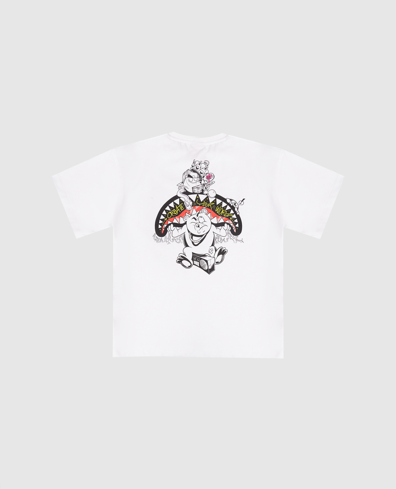 

Children's white T-shirt Create Your World Sprayground