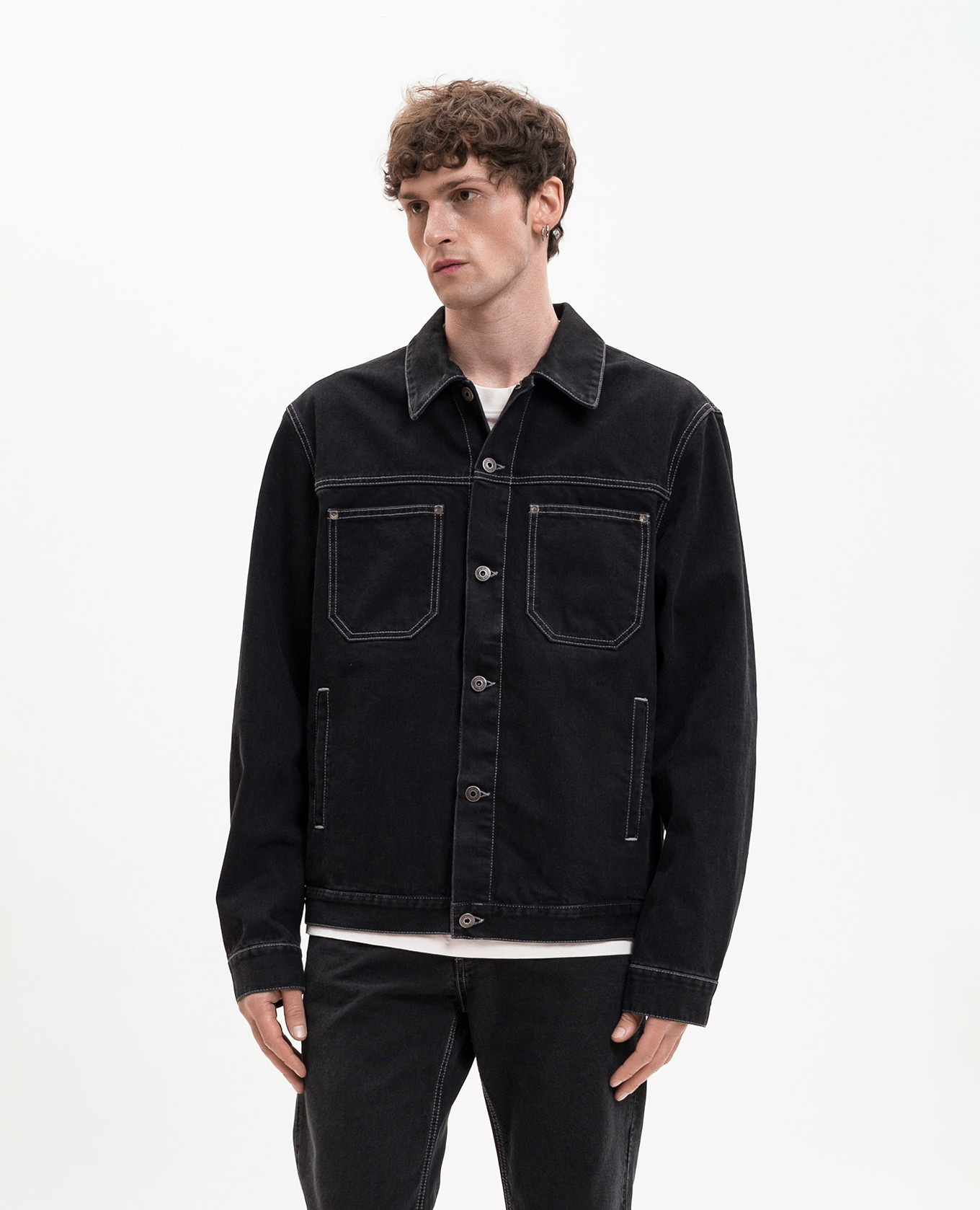 

Black denim jacket Off-White