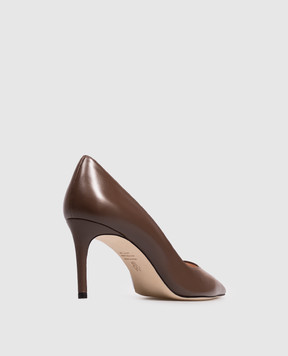 Stuart Weitzman Brown leather shoes STUART POWER SK328