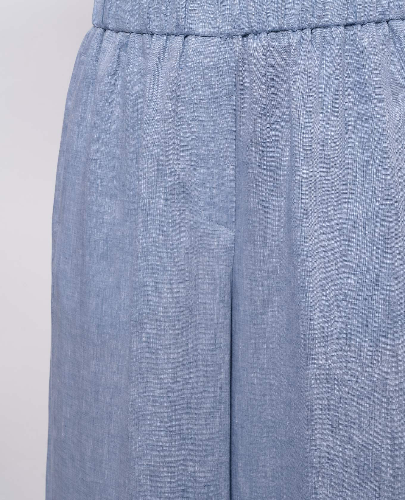 

Blue linen pants Peserico, Light blue