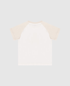Dolce&Gabbana Children's white T-shirt with print L1JTHWG7PNJ