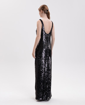 Simkhai Bex black sequin maxi dress 5261192SS