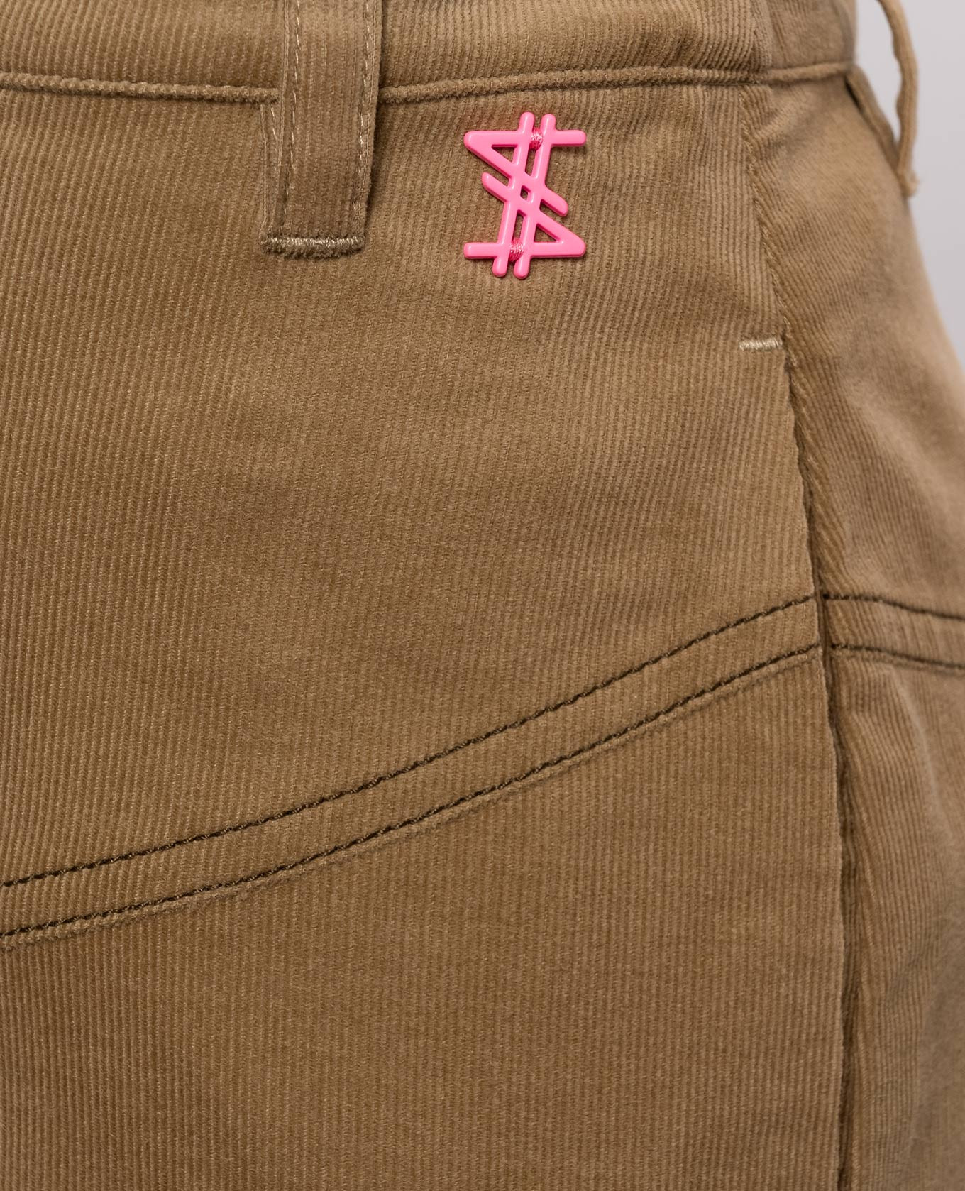 Brown velvet skirt Twinset 5