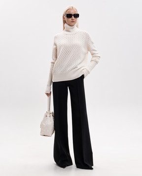 Ermanno Scervino Ivory cashmere sweater D495M324JBV