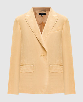 Max Mara Weekend NALUT yellow linen jacket WKDNALUT