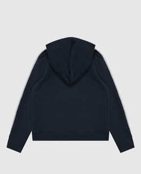 Dolce&Gabbana Children's blue sports jacket L4JWNOG7PWP