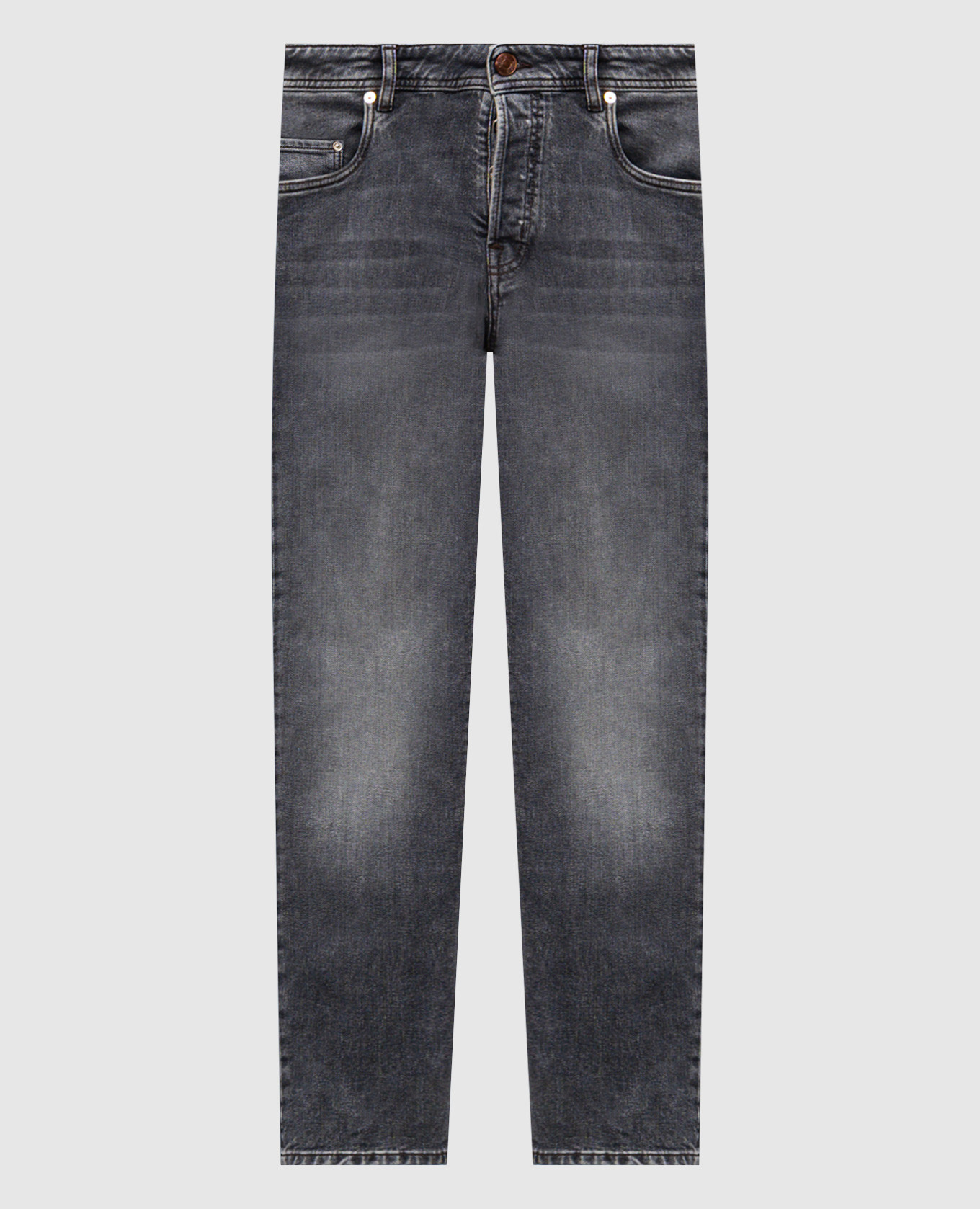 

Gray jeans with a worn effect Peserico, Grey