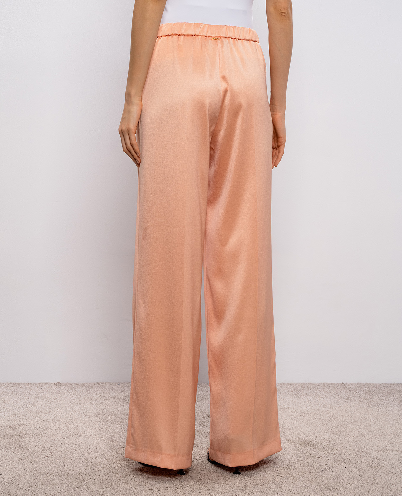 

Pink straight-leg pants Twinset