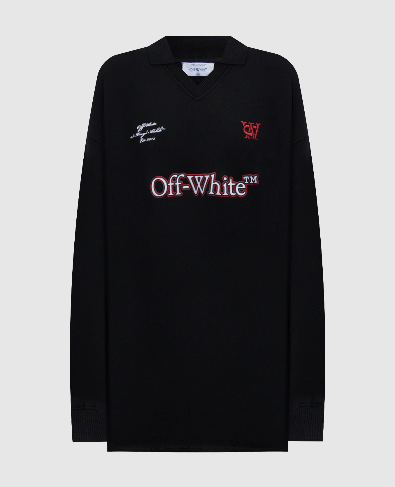 Black dress with logo Off-White