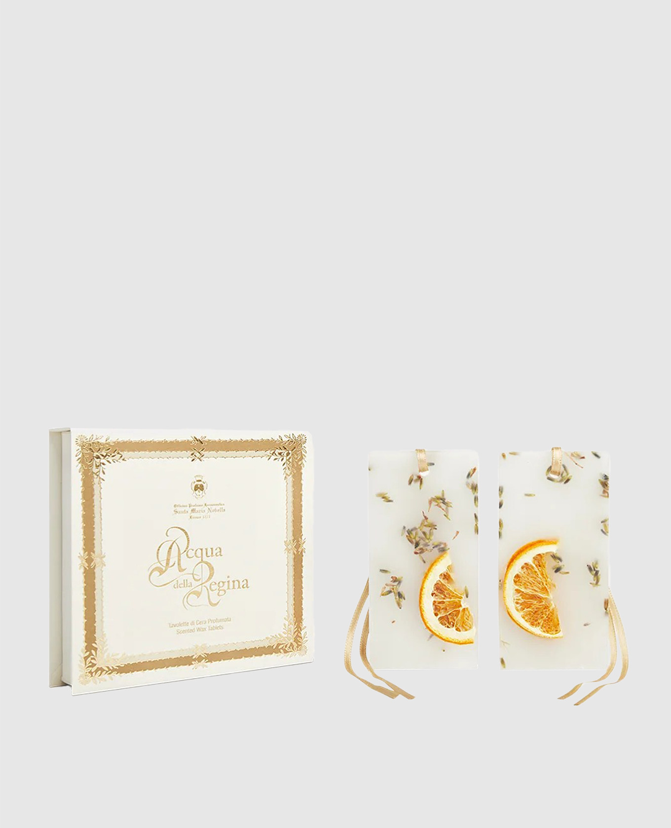 

Acqua della Regina aromatic wax tablets 2 pcs Santa Maria Novella, White