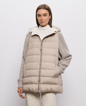 Brunello Cucinelli Beige down jacket MD5987779P