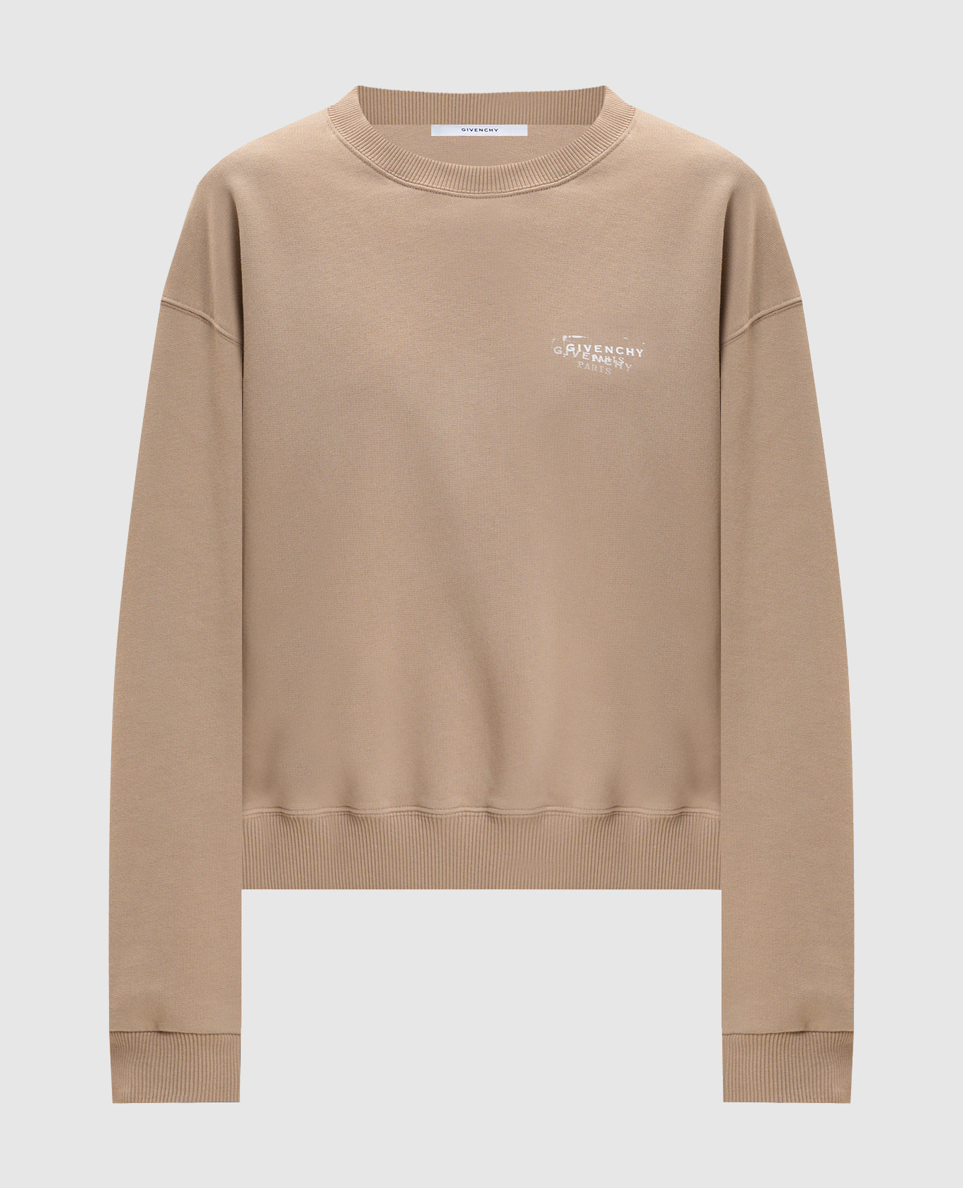 

Beige sweatshirt with Stamp print Givenchy
