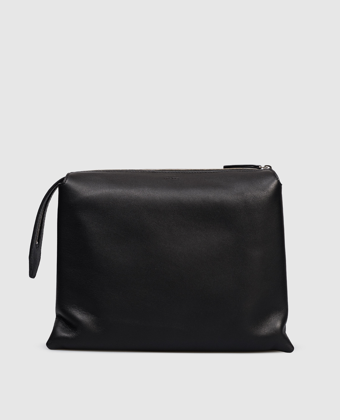 

Nu Twin black leather mini bag The Row