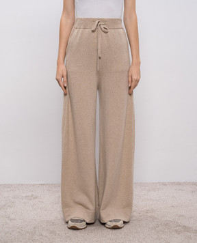 Demiur Beige cashmere pants CASH422