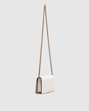 Versace Emblème white leather crossbody bag 10264871A17449
