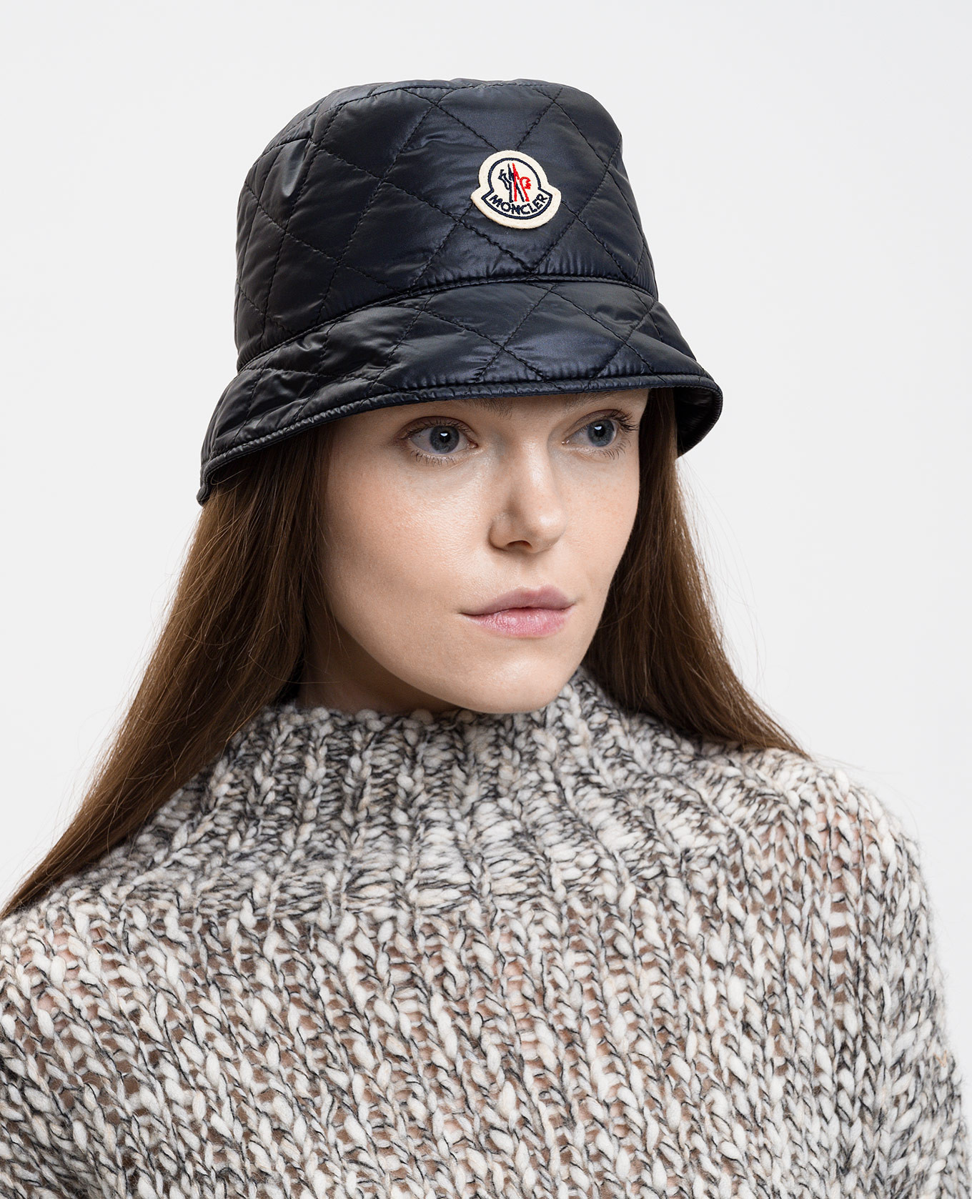 

Blue Panama with logo Moncler