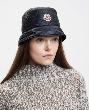 Moncler Blue Panama with logo K20933B00027788RA